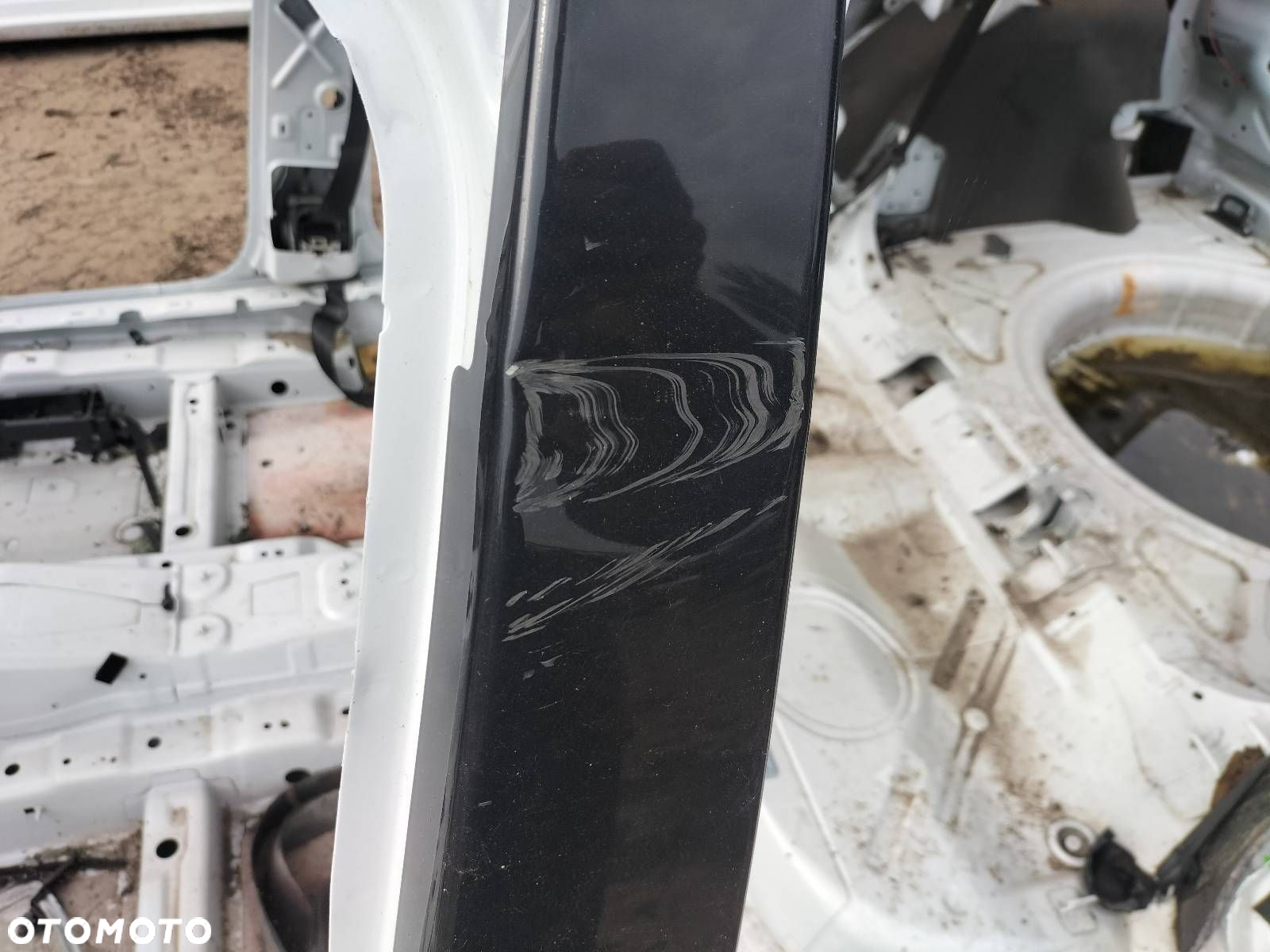 PRÓG LEWY + SŁUPEK ŚRODKOWY AUDI A3 8P LIFT LS9R - 3