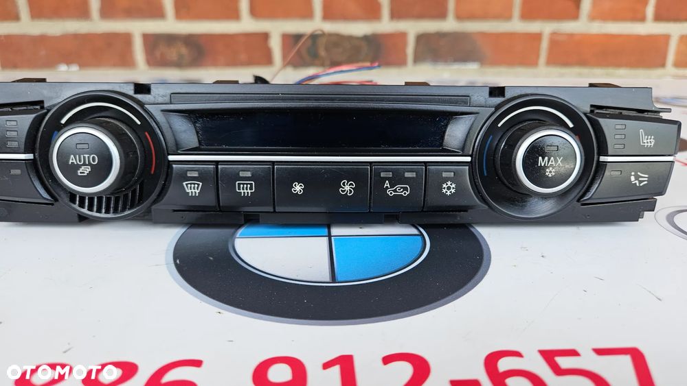 BMW X5 E70 X6 E71 Panel klimatyzacji AC Panel sterowania nawiewem 9178066  ŁADNY EUROPA - 3