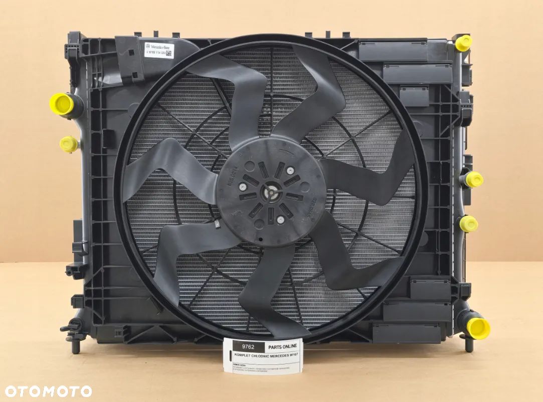 KOMPLET CHŁODNIC WENTYLATOR MERCEDES GLS X167 GLE V167 C167 G-KLASA W463 - 1