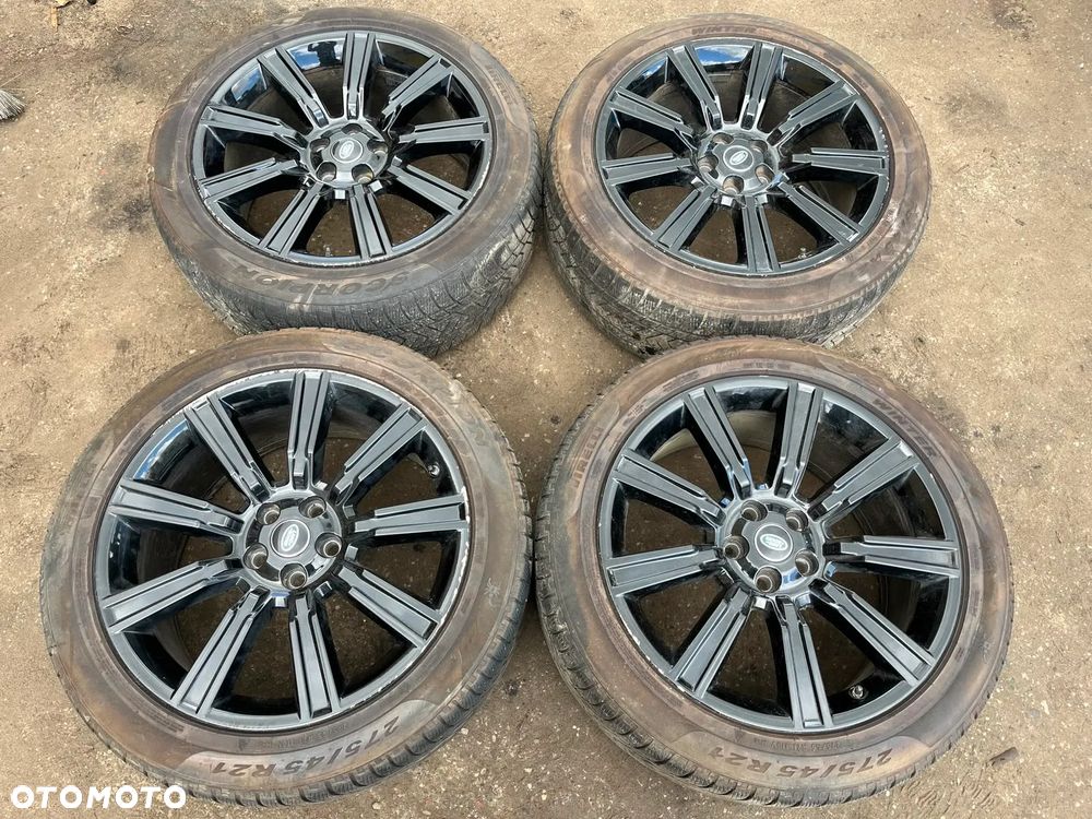 Alufelgi 21 cali GK6M-1007 z oponami Pirelli 275/45 R21 Range Rover Sport L494 - 1