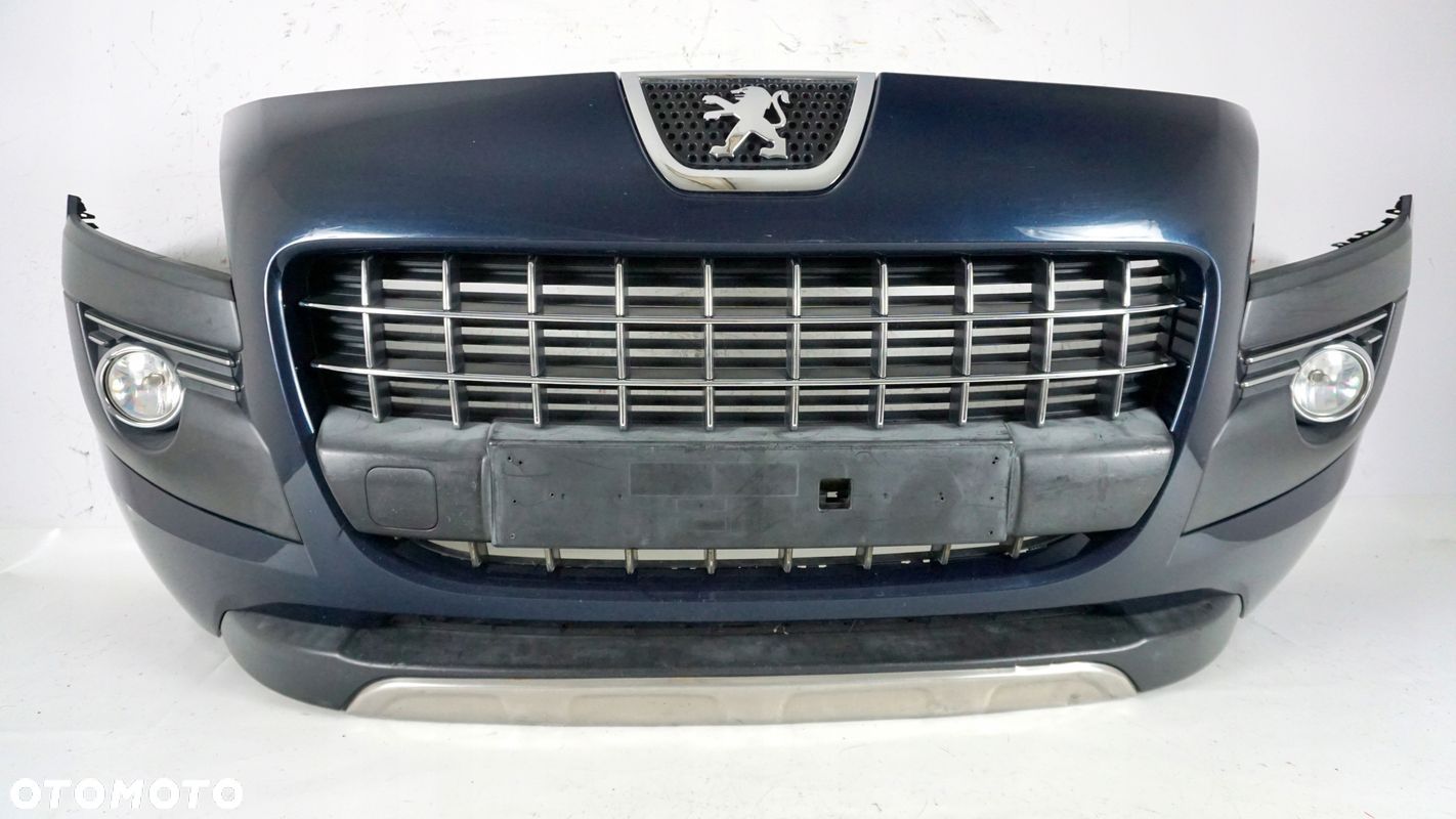 ZDERZAK PRZÓD PRZEDNI PEUGEOT 3008 I 1 09-13 KPSC 2009-2013 HALOGEN ATRAPA - 1
