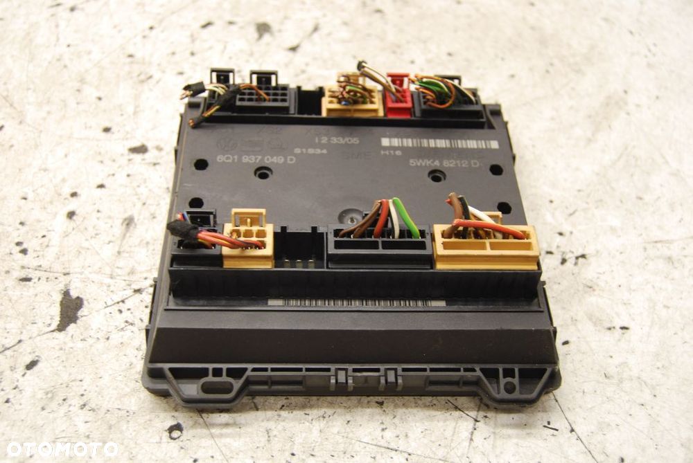 MODUŁ STEROWNIK KOMFORTU 6Q1937049D VW POLO IV 9N1 ORI - 1