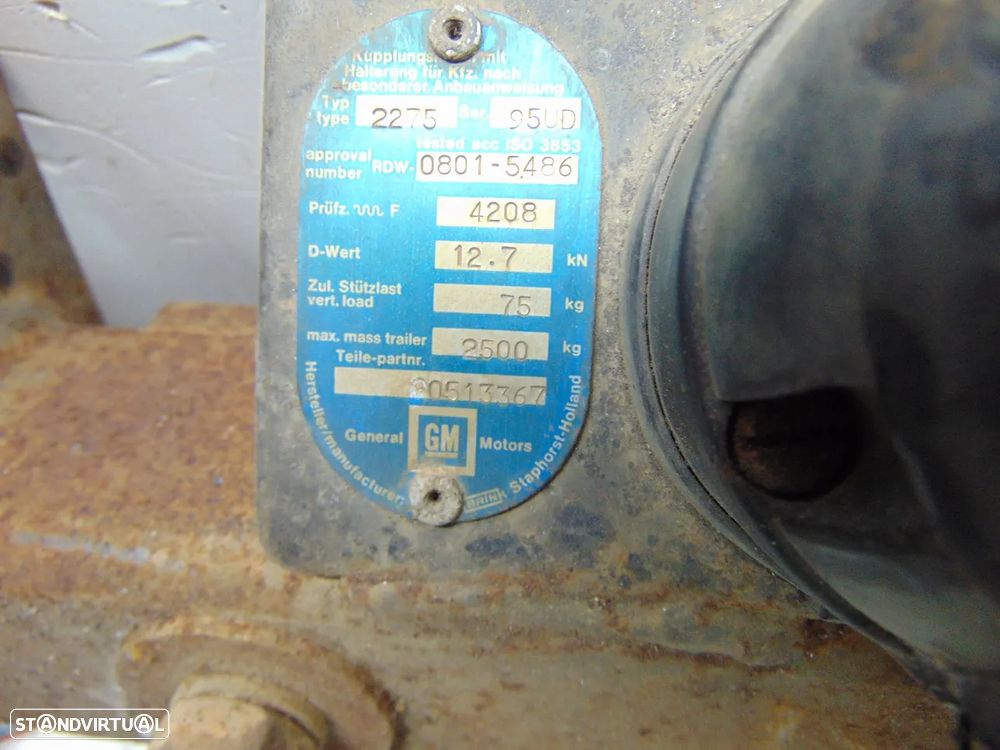 Opel Frontera A Gancho reboque - 8