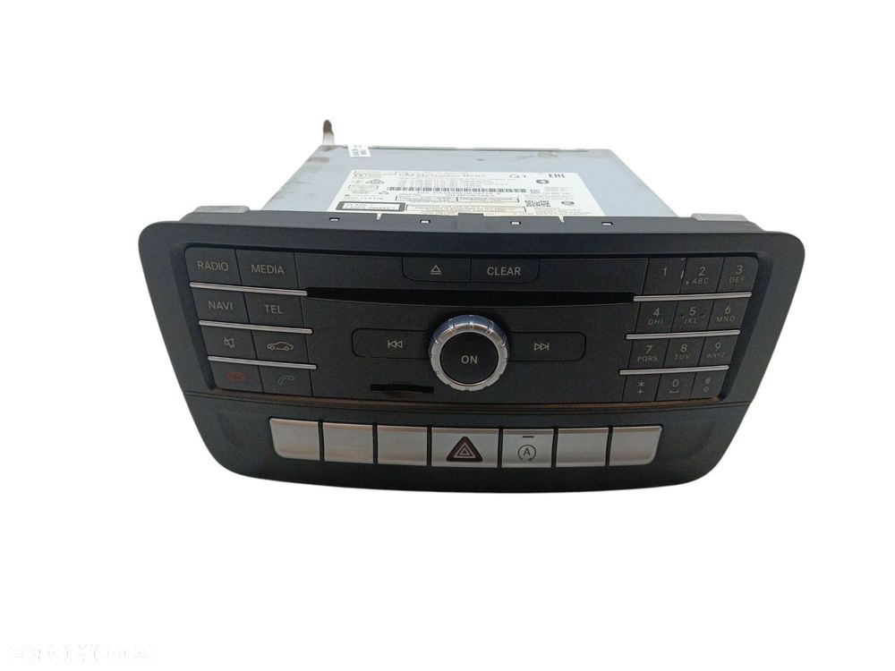 RADIO MERCEDES B W246 (2011-2014) 1.5 CDI 109KM A2469005115 - 1