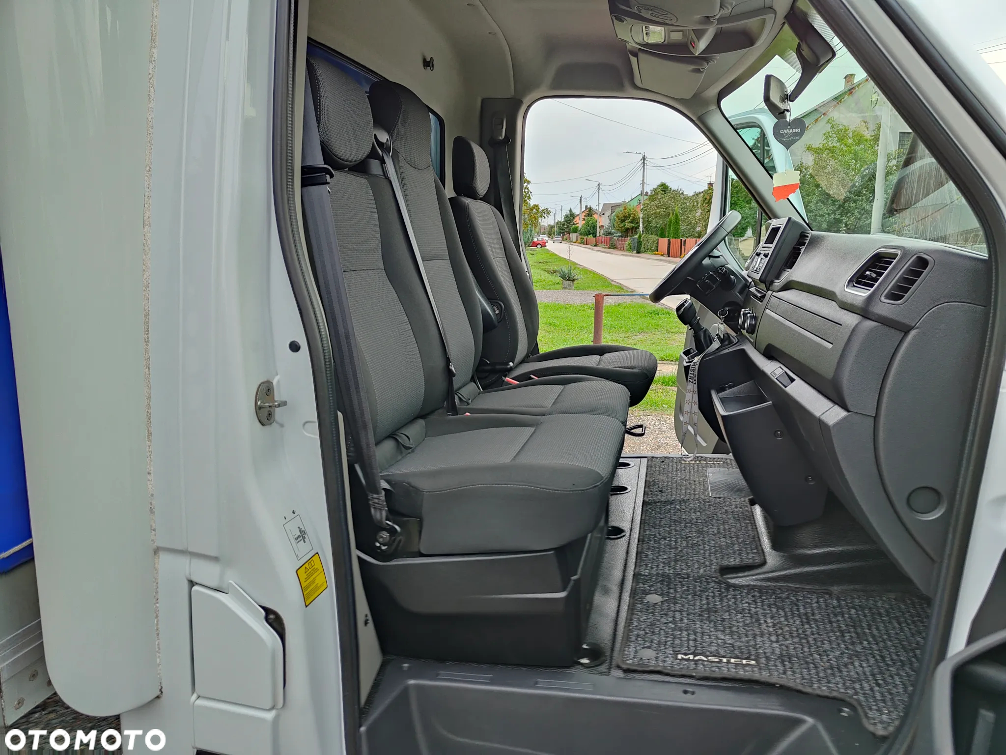 Renault Master 2.3 DCI 135KM** BLIŹNIAK** Skrzynka-Plandeka** PAKA 8-EuroPalet +1xFIRANKA** POLSKI SALON** 197 tyś KM** DMC do 3.5T kat.B** - 22