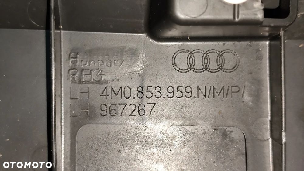 AUDI Q7 II 4M QUATTRO S-LINE DOLNA LISTWA DRZWI LEWA LEWY PRZÓD 4M0853959N - 6