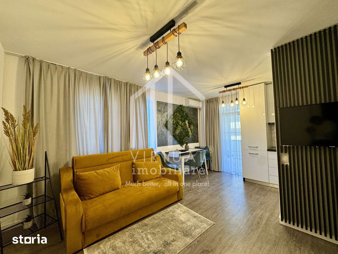 Apartament 2 camere, mobilat si utilat modern - 44.80 mp + balcon — fotografia 1