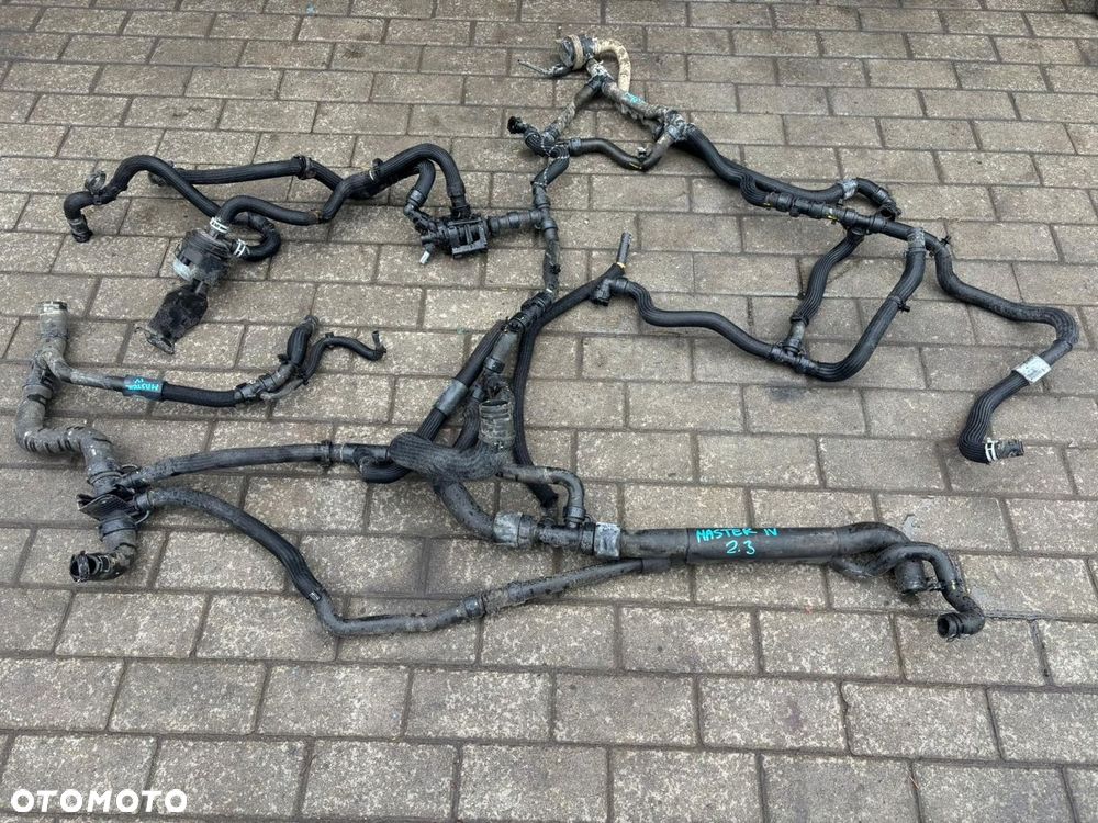 RENAULT MASTER IV PRZEWODY WODNE KOMPLET POMPA WODY 2.3 210109597R - 5