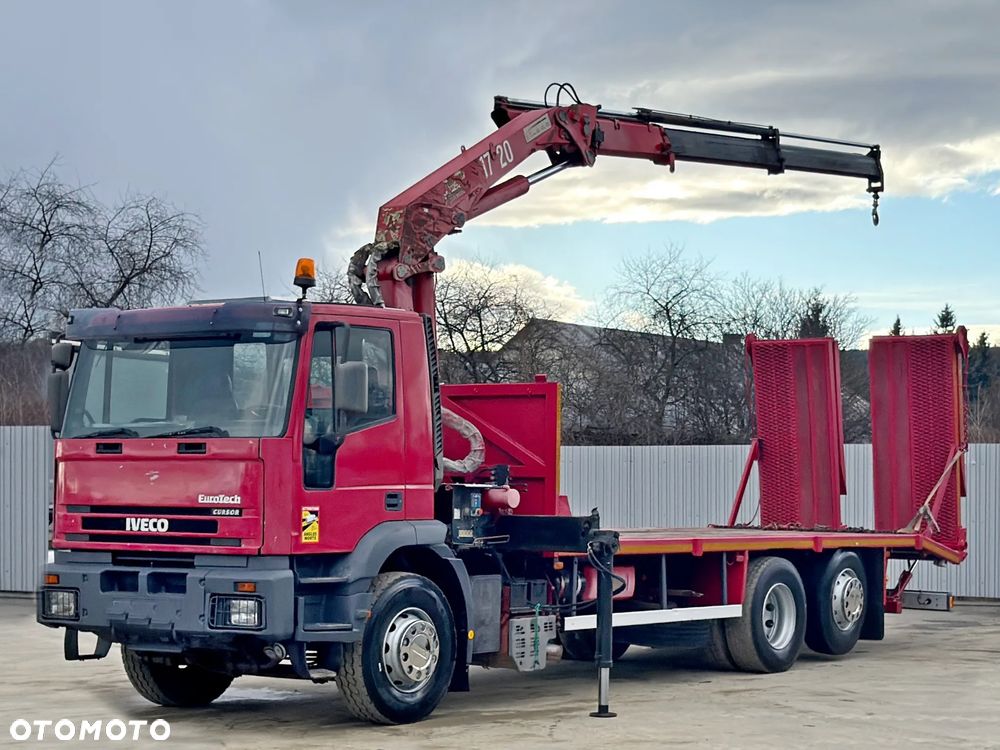Iveco EUROTEC 260E31 * LAWETA 7,30 m * HMF 1723 K3 (B3) * STAN BDB - 4
