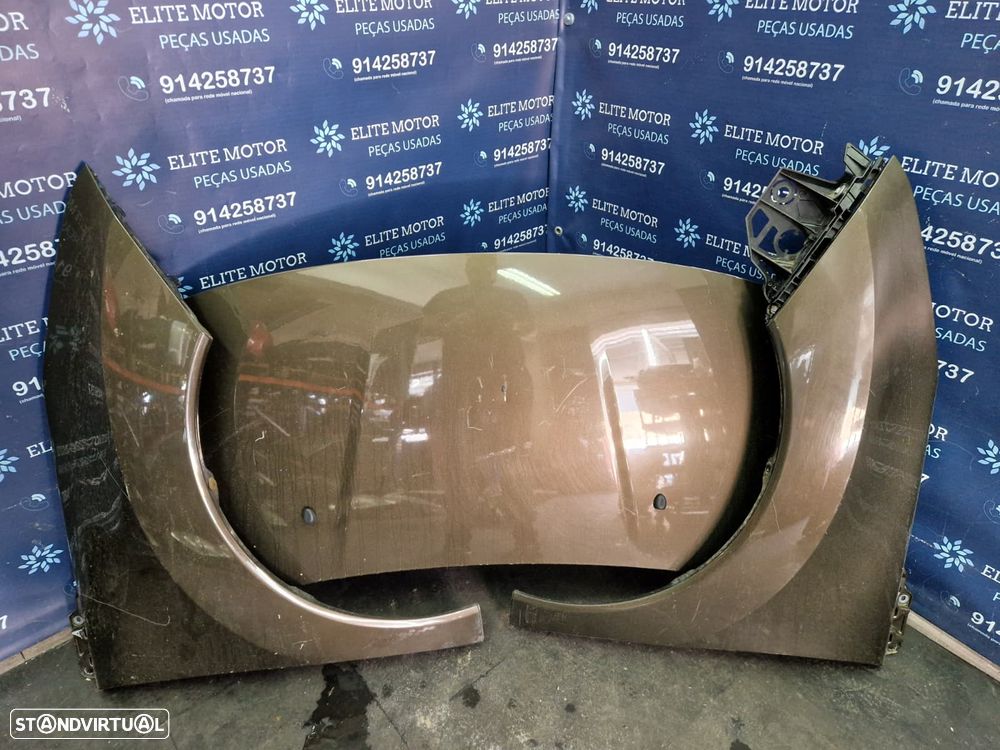 Frente completa usada PEUGEOT 3008 1.6 HDI capot parachoques oticas guardalamas radiador - 11