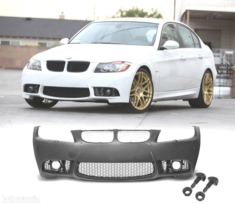 PARA-CHOQUES BMW E90 E91 LOOK M3 05-08 + LAVA-FAROIS - 1