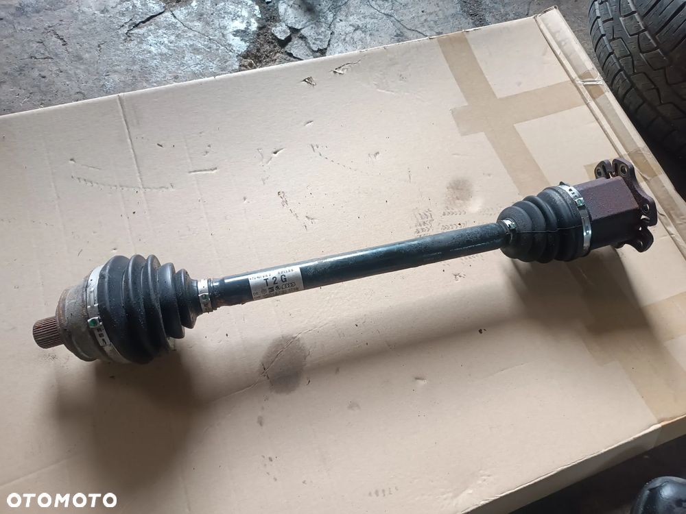AUDI A6 C6 4F 2.4 BENZYNA BDW 4F0407272G PÓŁOŚ PRZÓD LEWA PRZEGŁUB KOMPLETNA - 1
