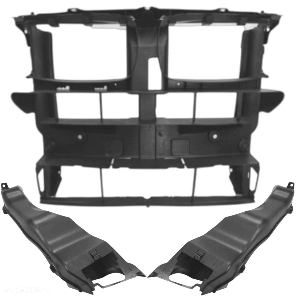 PAS PRZEDNI Wzmocnienie czołowe wlot powietrza KANAŁ BMW X5 F15 X6 F16 - 1