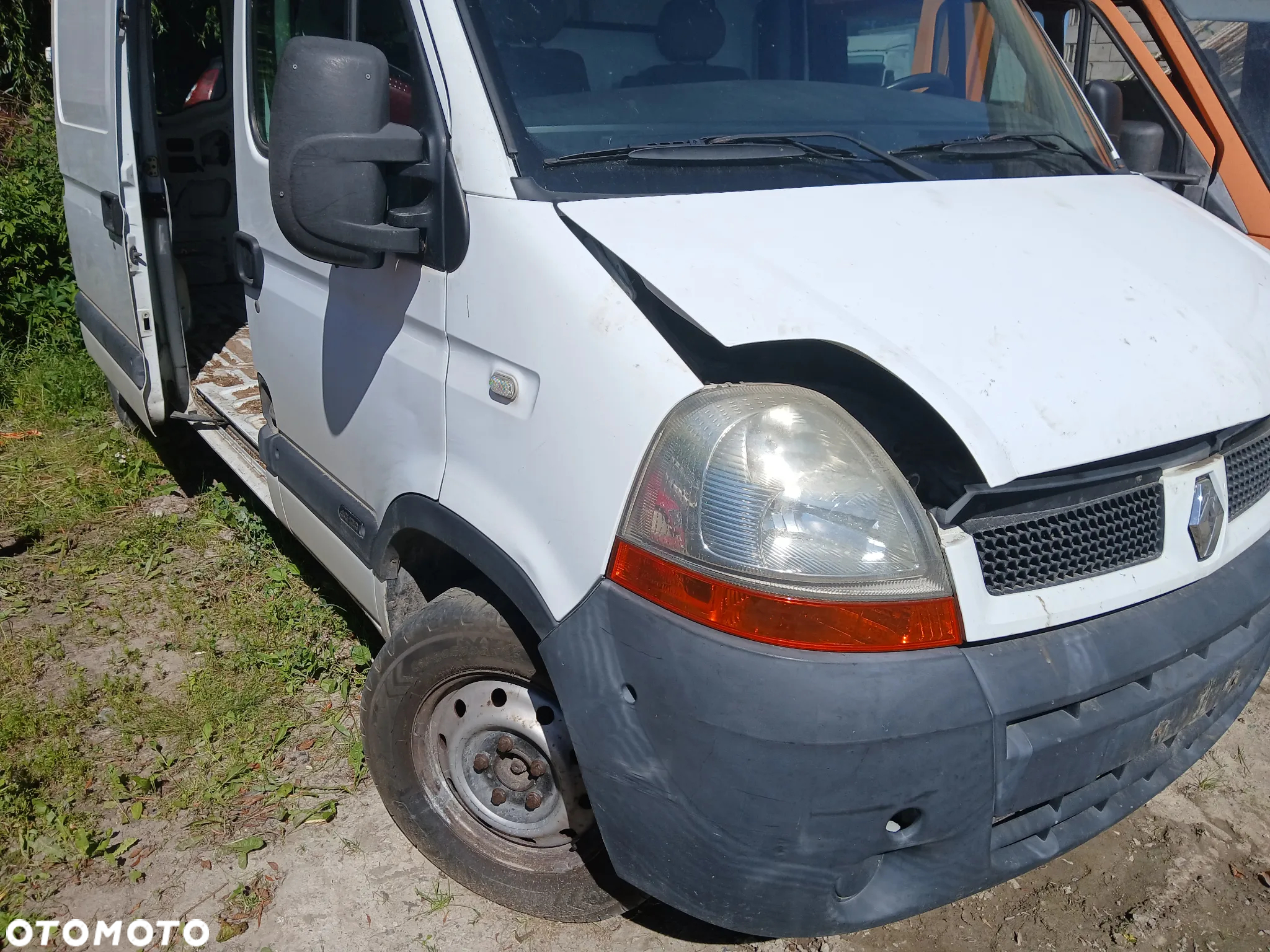 renault master 2 II opel movano kod lakieru nieczytelny zabudowa L2H2 maska pokrywa silnika klapa - 2