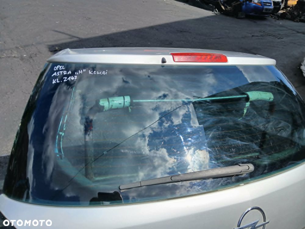 Opel Astra H III Kombi Klapa bagażnika kod lakieru Z147 - 6