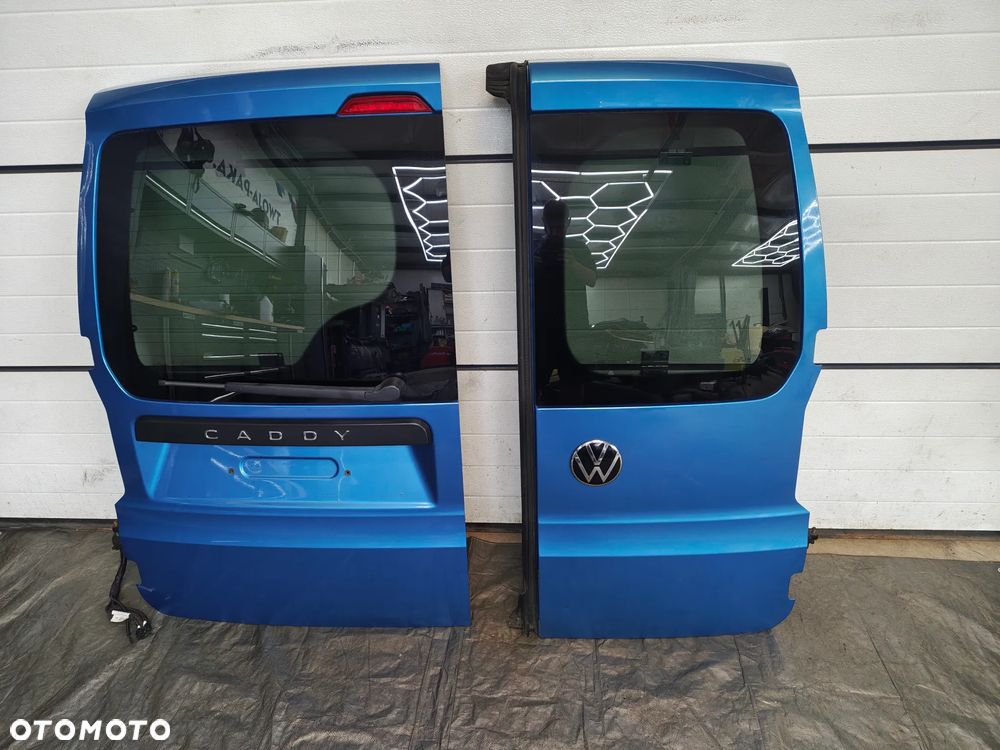 VW CADDY V 2K7 drzwi lewy tył LW5M do założenia w kolor OSOBOWY - 2