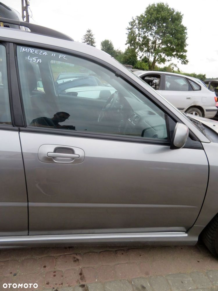 DRZWI PRZEDNIE PRAWE IMPREZA II GG LIFT KOMBI 45A  URBAN GRAY SUBARU 2006-2007 - 1