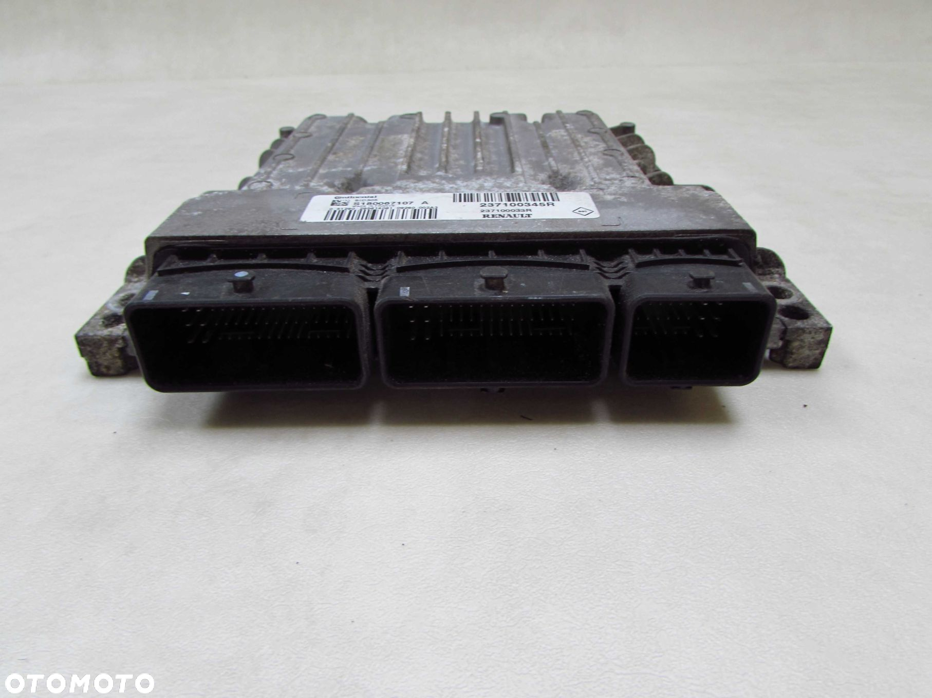 RENAULT MEGANE III SCENIC III 1.5 DCI KOMPUTER STEROWNIK SILNIKA 237100345R S180067107A - 2