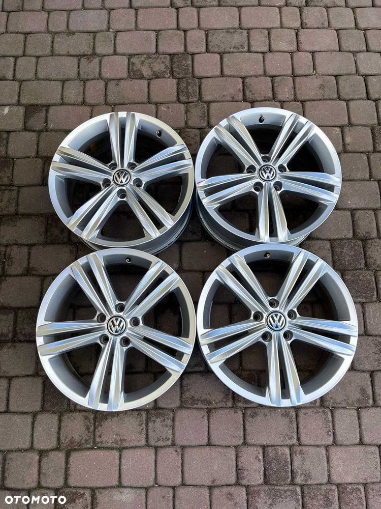 Oryginalne alufelgi Vw 5x112 18 cali Tiguan II R-line - 4