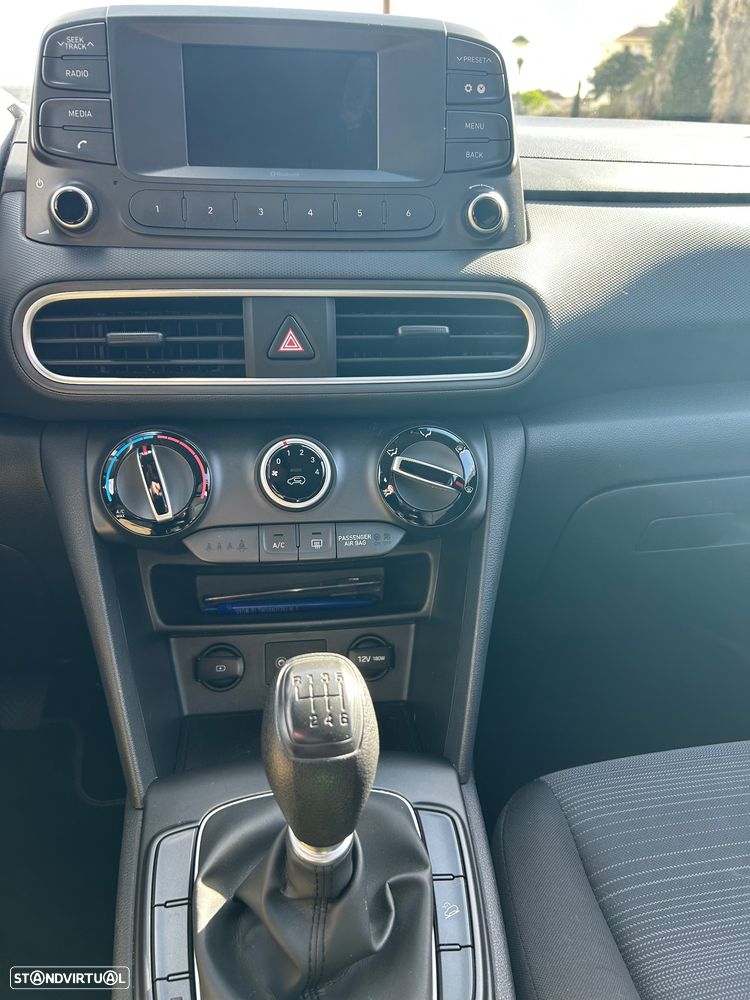 Hyundai Kauai 1.0 T-GDi Pele/Tecido Vermelho - 7