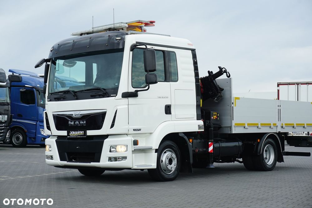 MAN / TGL / 12.250 / SKRZYNIOWY + HDS / FASSI F 65 / PILOT - 29