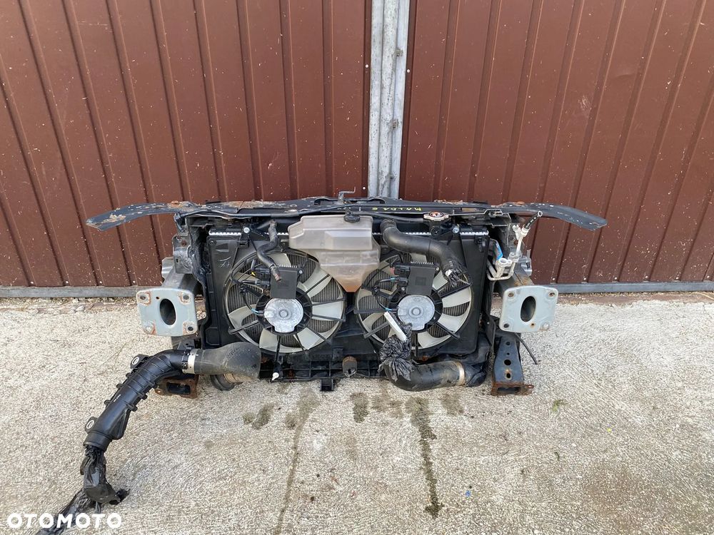 KOMPLETNY PAS PRZEDNI BELKA CHŁODNICE WZMOCNIENIE MAZDA 6 GJ - 11