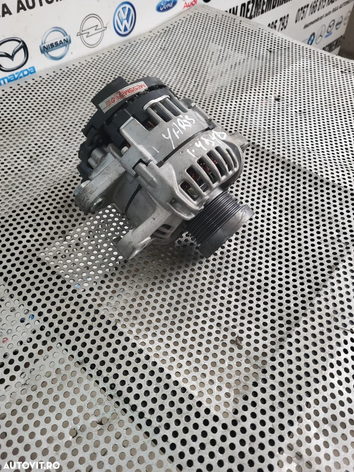 Alternator Toyota Yaris 1.4 Diesel Motor D4D Factura Si Garantie - Dezmembrari Arad - 3