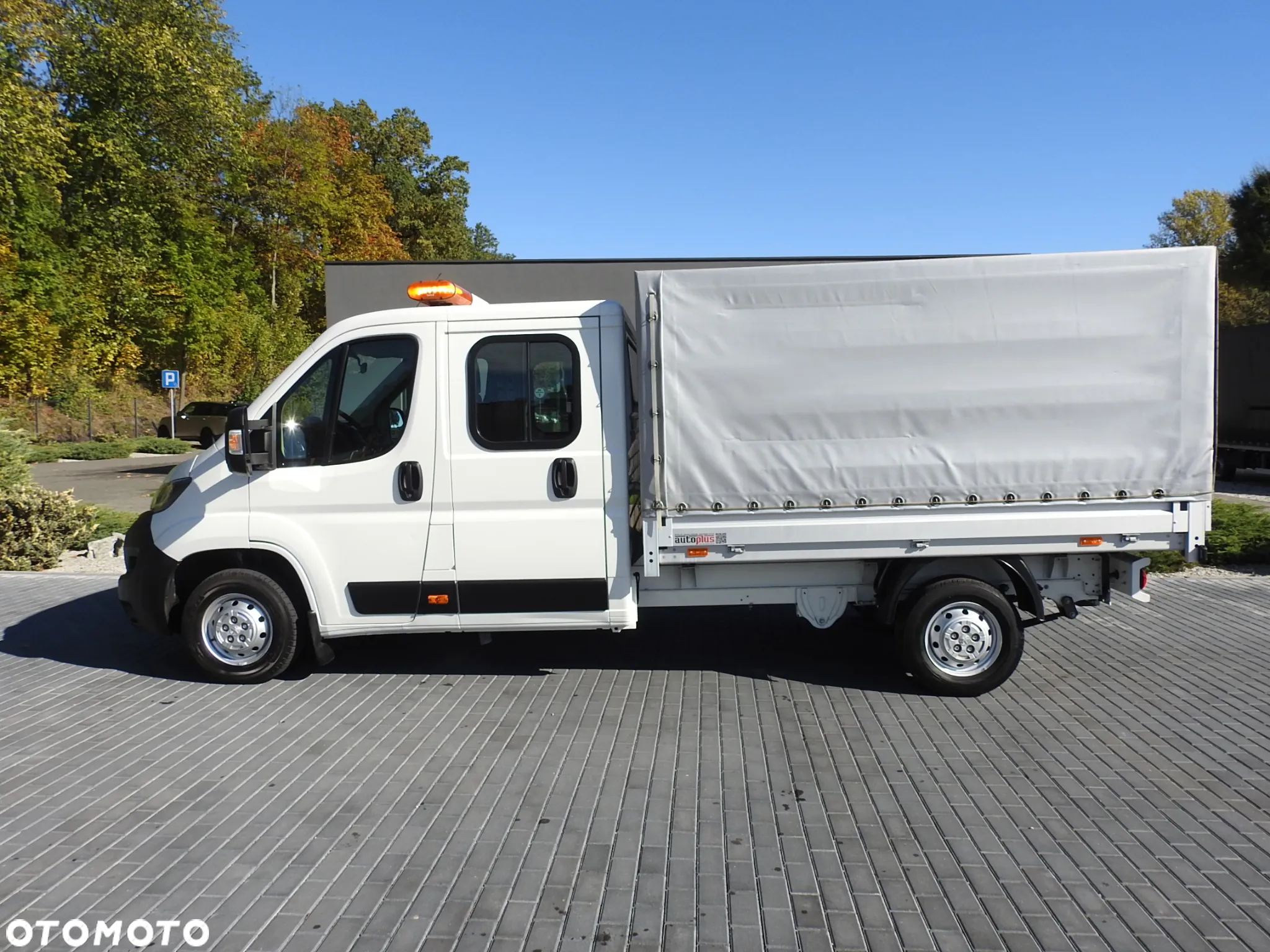 Peugeot BOXER SKRZYNIA PODWÓJNA KABINA DOKA 7 MIEJSC KLIMATYZACJA 140KM [ P77198 ] - 9
