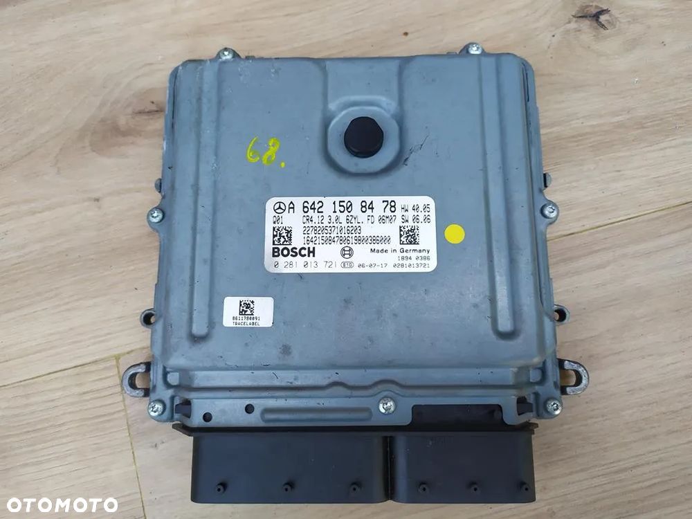 MERCEDES W211 3.0 V6 CDI MODUŁ STEROWNIK SILNIKA A6421508478