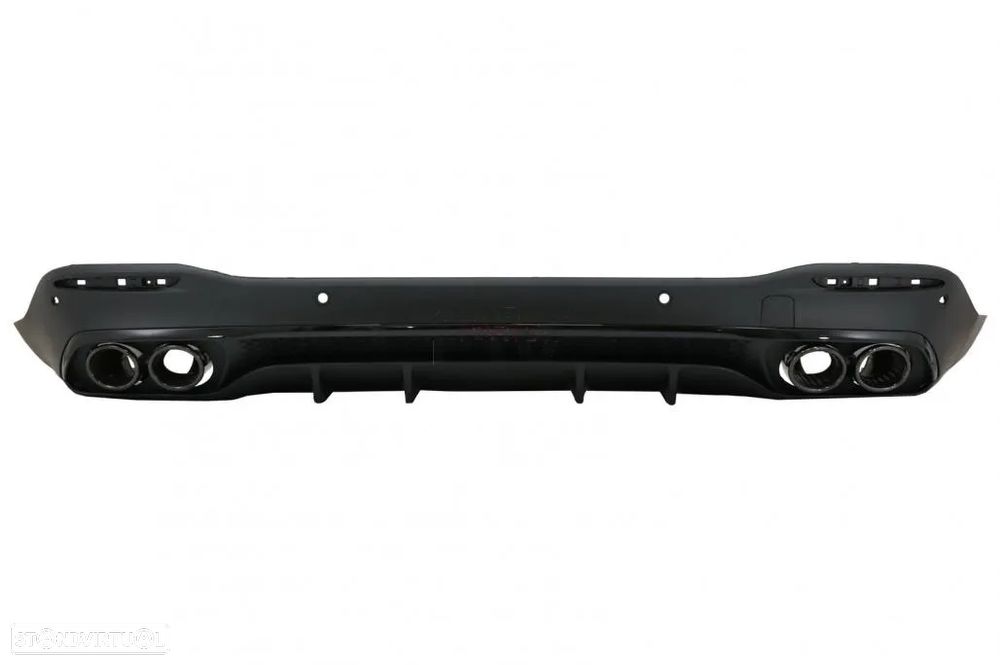 Difusor com Ponteiras Mercedes GLE W167 SUV (2019 em diante) AMG Sport Line - 1