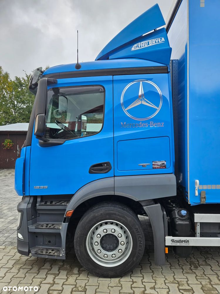 Mercedes-Benz ACTROS 1835 / FIRANKA / WINDA / 19 EUROPALET / AUTOMAT / Z NIEMIEC / 2016/DUŻA ŁADOWNOŚĆ - 12