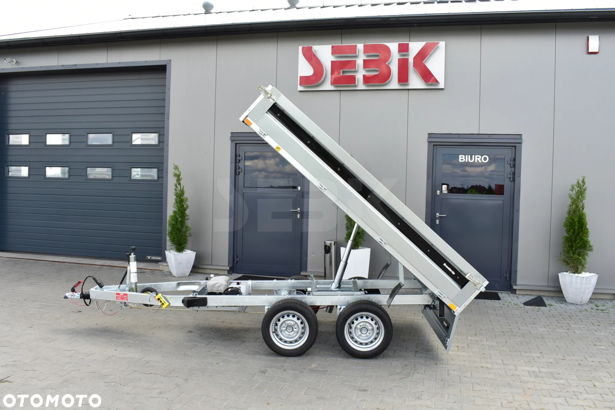 Brenderup SUPER WYWROTKA - KIPER BT4260 T OTWIERANE WSZYSTKIE BURTY - 4