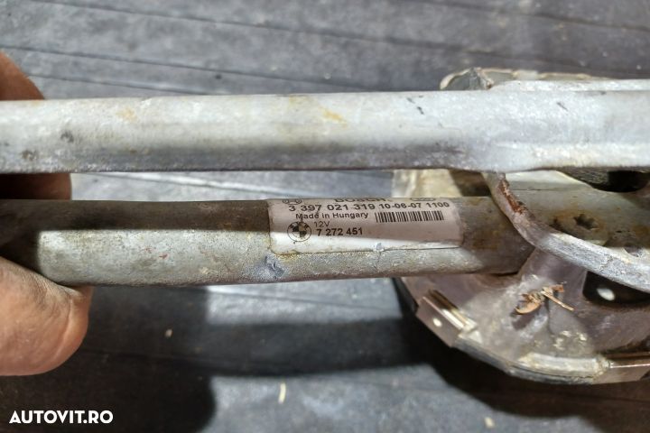 Ansamblu stergatoare parbriz volan pe stanga 7272367 7272367 BMW Seri - 3
