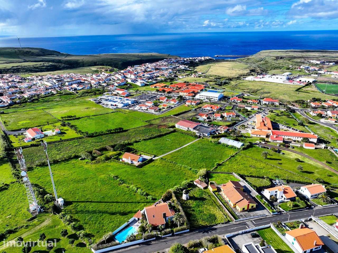 Terreno Urbano com Vista Mar | Ginjal – Vila do Porto - Grande imagem: 2/10