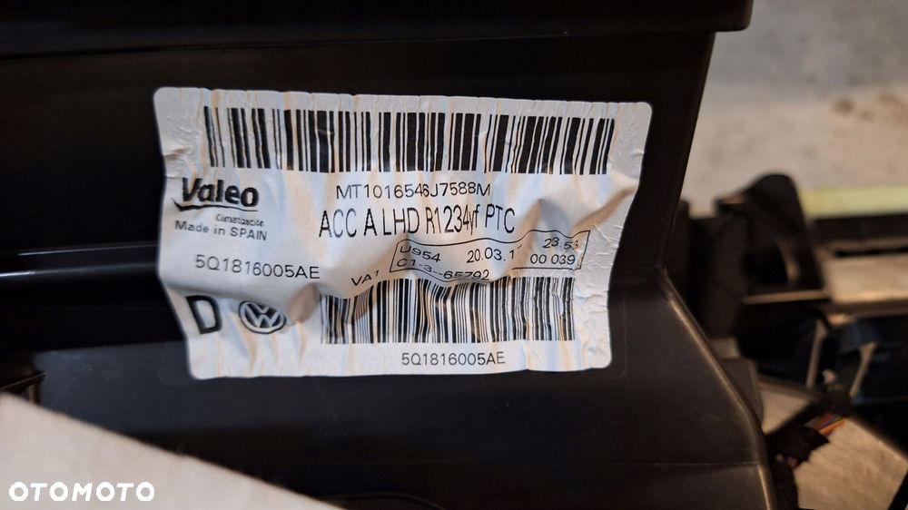 nagrzewnica seat leon iii golf vii octavia iii passat b8 - 2