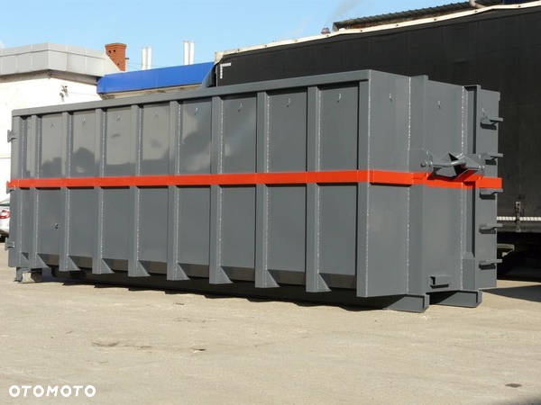Duży kontener hakowy KP 40 standard odpady