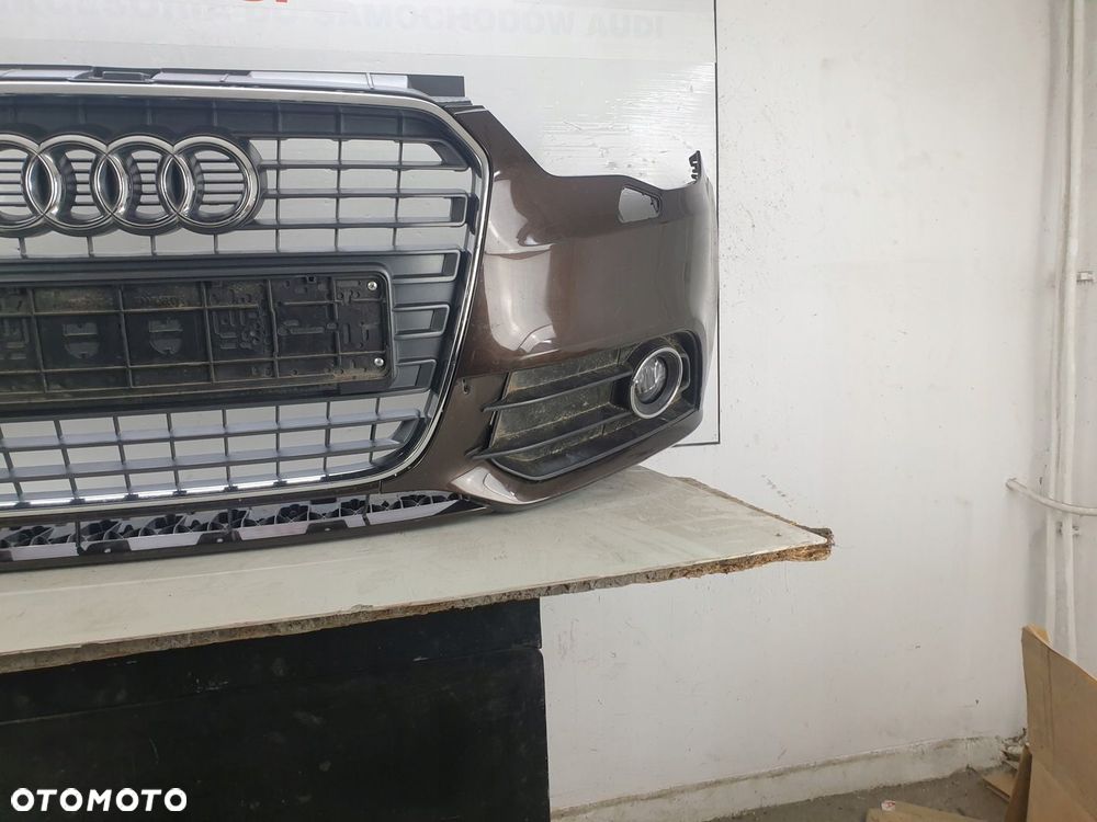 ZDERZAK AUDI A1 8X 8X0 PRZED LIFTEM 2010-2015 ORYGINAŁ OE GRILL ATRAPA - 5