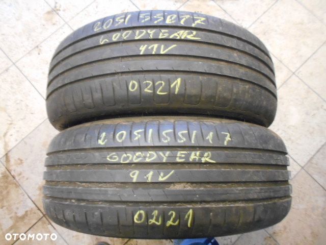 Opony 205/55r17 goodyear efficient grip performance 6,2mm lato para