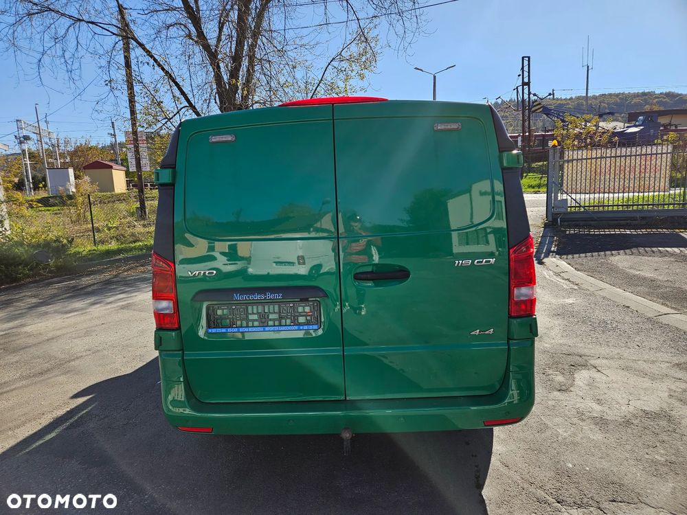 Mercedes-Benz Vito 4x4 automat 190ps long navi klima hak uciąg 2500kg rej.04/2020 - 8