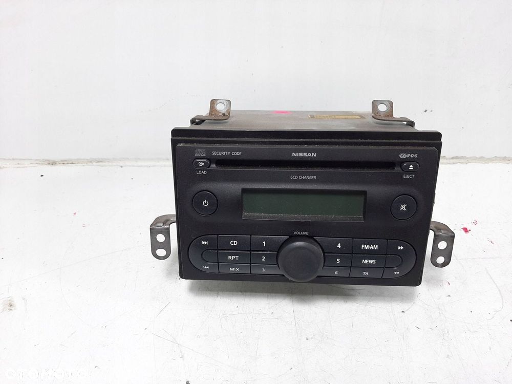 NISSAN NOTE E11 1.5DCI 07R RADIO CD ZMIENIARKA 7645387318 Z KODEM - 1