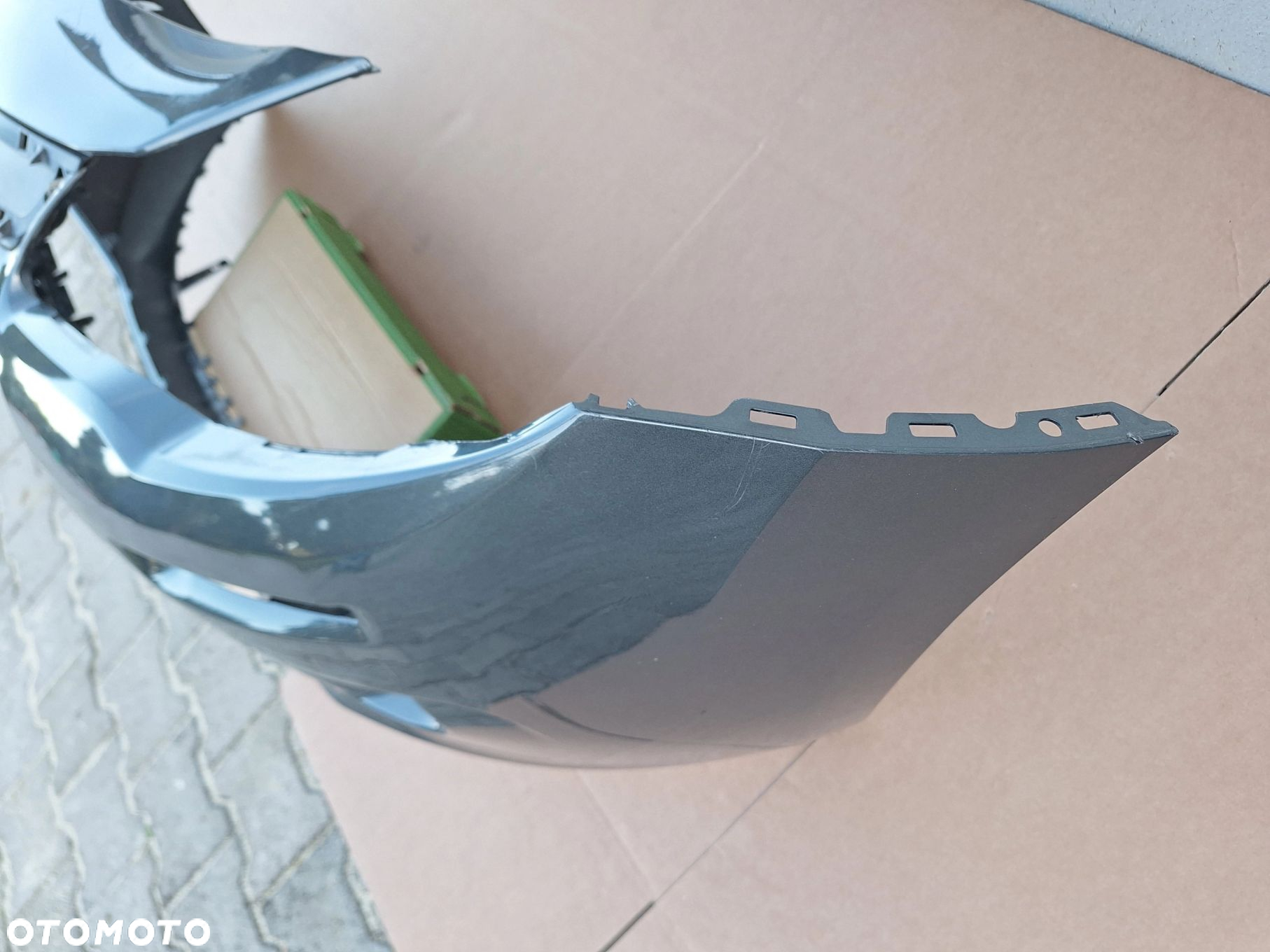 CITROEN C3 II LIFT 13-16 ZDERZAK PRZÓD PRZEDNI SZARY MET. ORYGINAŁ 9803500777 WYSYŁKA 24H - 2