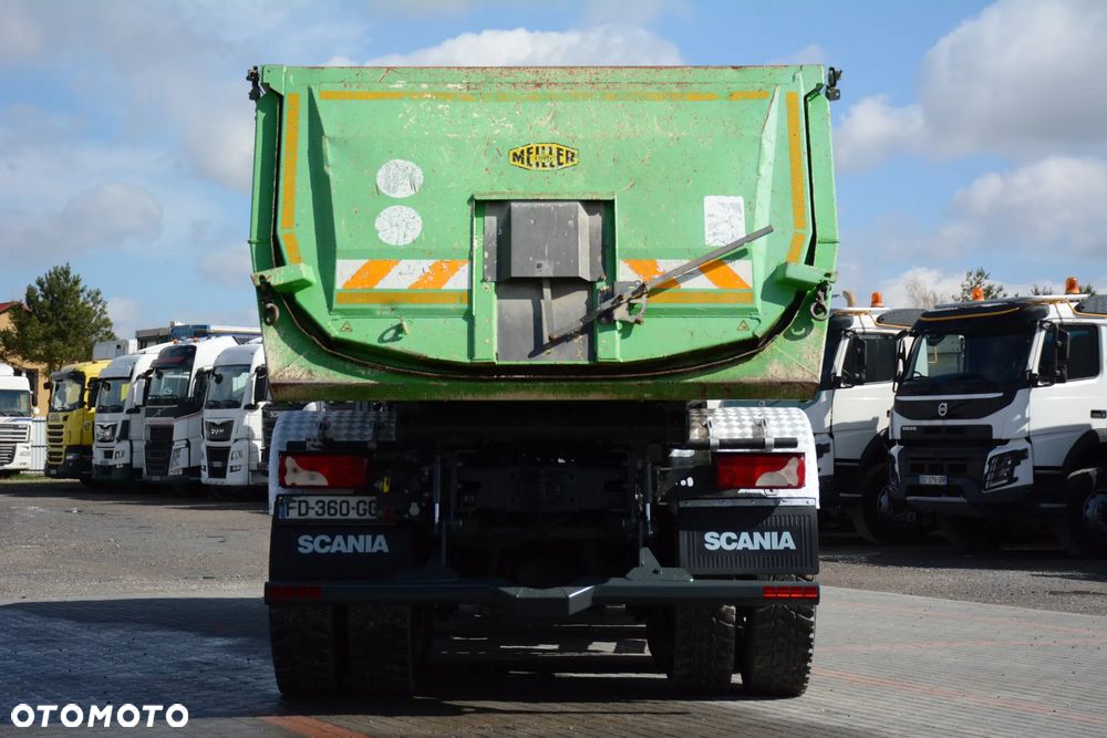 Scania P 410 XT / 2019r / 8x4 / MEILLER KIPPER / Retarder / Mulda / Duża ładowność / Na zwolnicach - 9