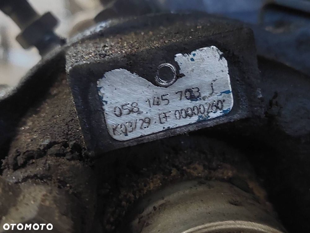 SILNIK BENZYNOWY + TURBOSPRĘŻARKA AUDI A6 C5 1.8 T AWT 058145703J - 5