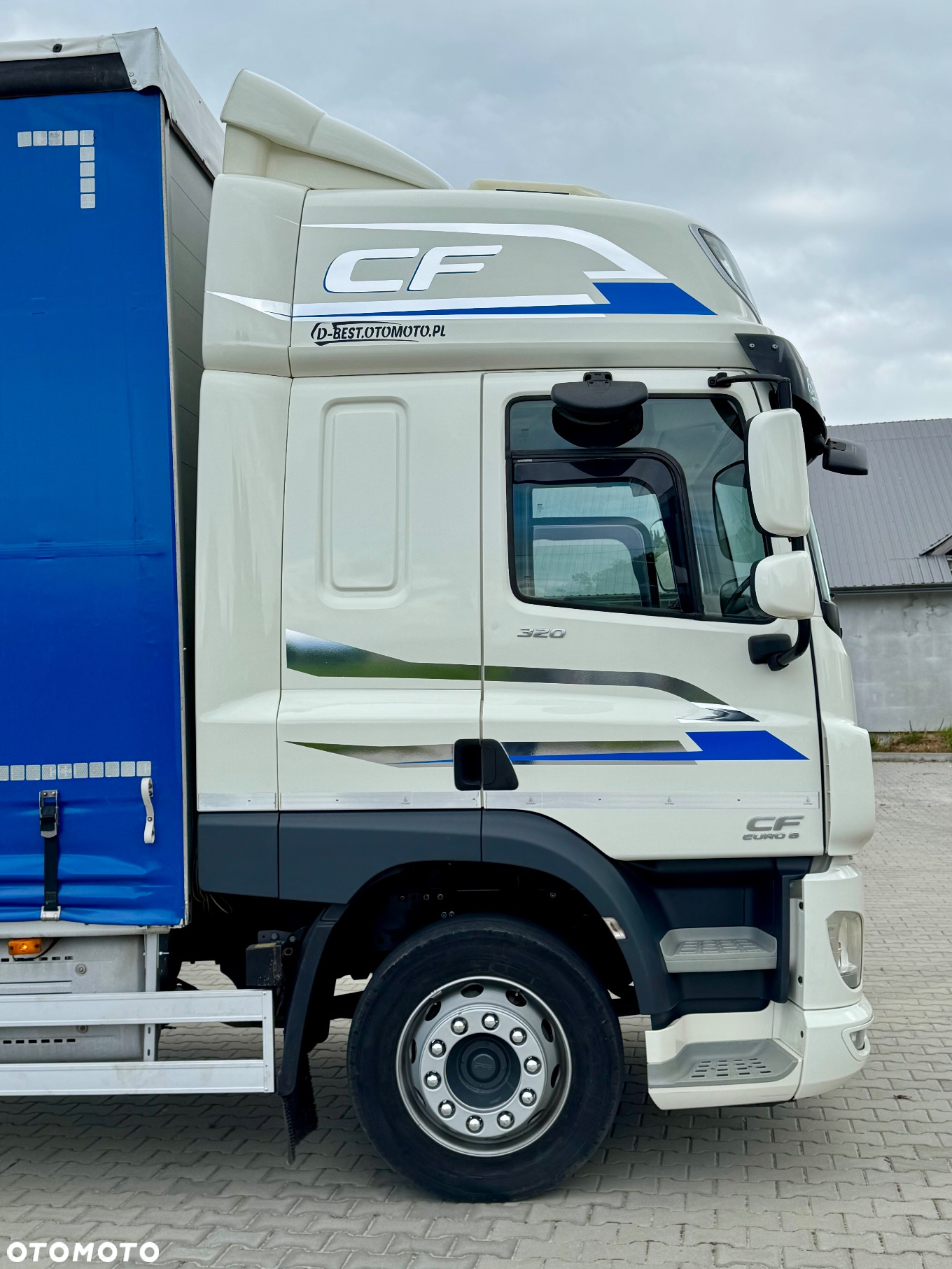 DAF CF 320 / FIRANKA / 24 EUROPALETY / SYPIALKA / AUTOMAT / KLIMA POSTOJOWA / 8 960 KG ŁADOWNOŚCI / 2017 ROK - 10
