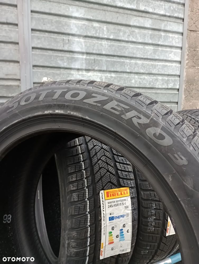 NOWE OPONY ZIMOWE 245/45 R18 PIRELLI WINTER SOTTOZERO 3 - 7