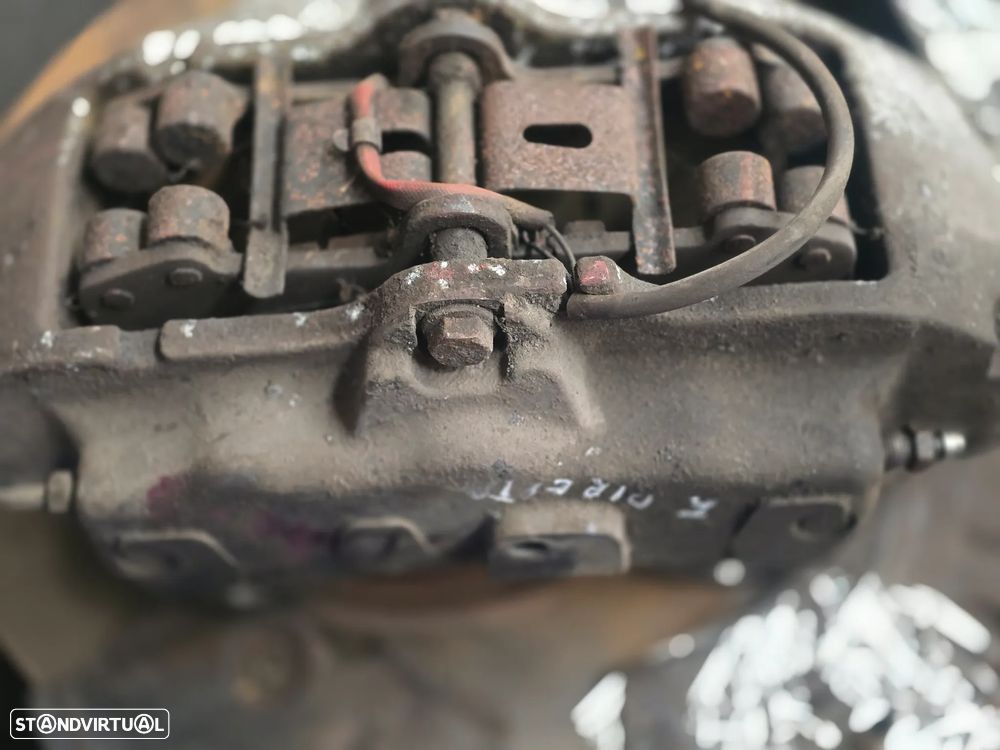 Conjunto Travões Frente ORIGINAL Brembo Audi Q7 4L 2006+ (Pinças + Discos + Proteções + Parafusos) - 12