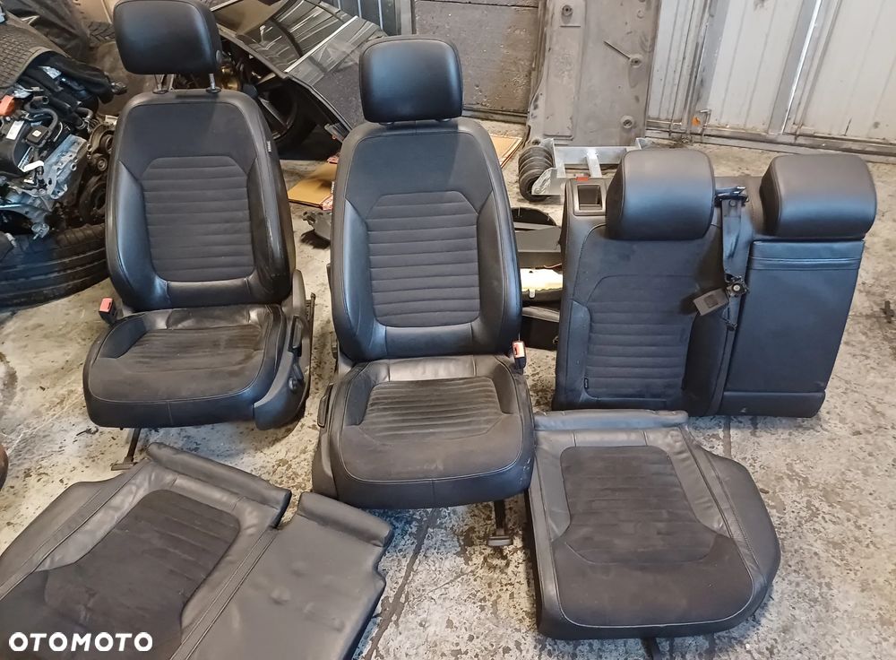 Wnętrze Passat B7 kombi Skóra Alcantara EUROPA - 1