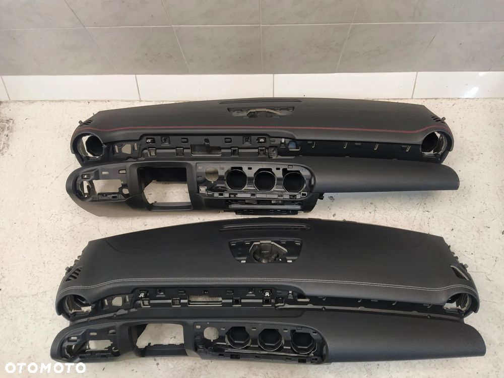 MERCEDES W118 AMG W177 CLA KONSOLA DESKA ROZDZIELCZA EU CZERWONA / BIAŁA NIĆ ORYGINAŁ - 2