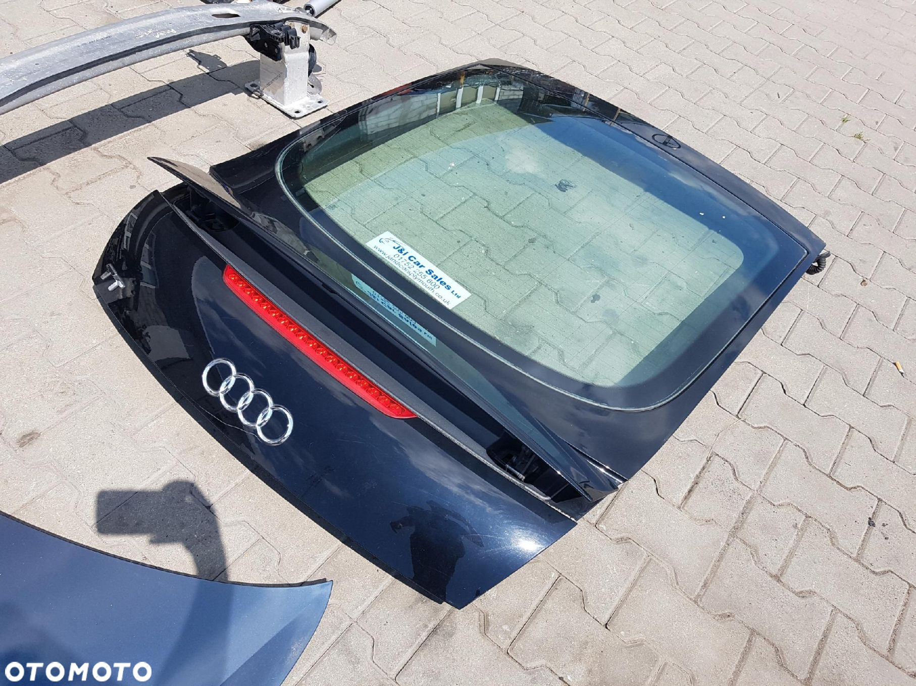 AUDI TT 8J 06-12r KLAPA BAGAŻNIKA TYŁ LY9B - 3