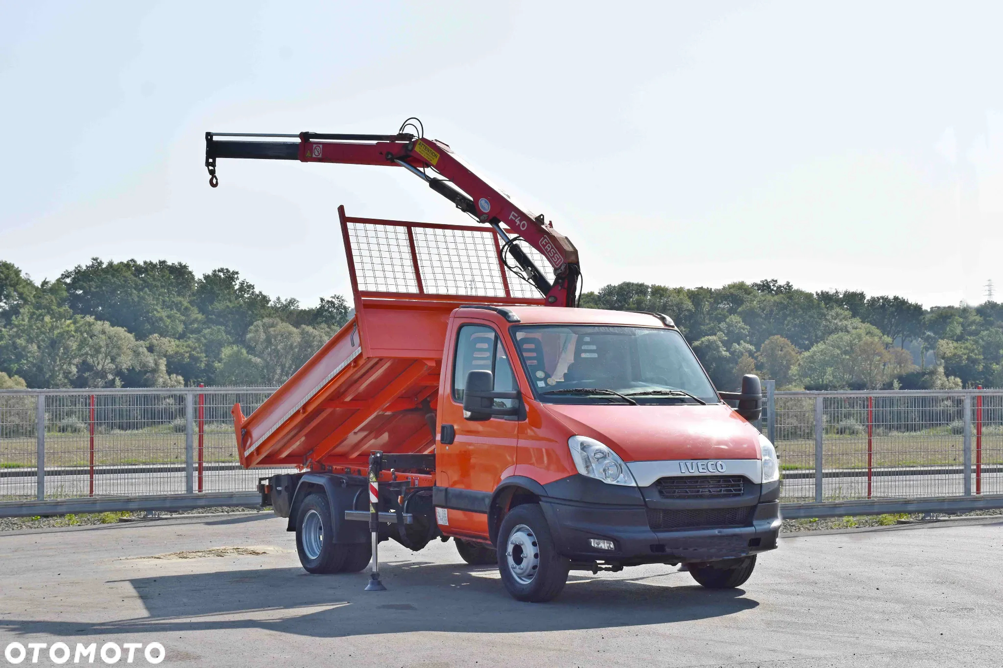 Iveco Daily 70C17 * Wywrotka 2,80 m + FASSI F40A.0.21 - 2